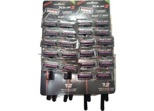 APARELHO DE BARBEAR CARTELA C/ 2X12