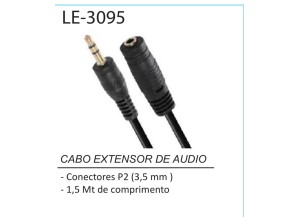 CABO EXTENSOR P2+P2FEMEA