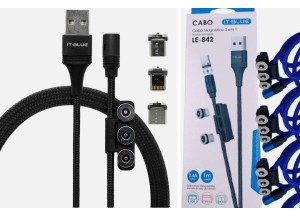 CABO MAGNETICO 3 EM 1