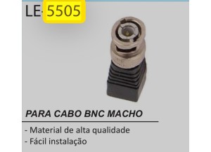 ADAPTADOR BNC MACHO