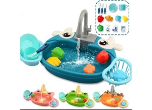 PIA LAVA LOUÇA INFANTIL 12 ACESSORIOS