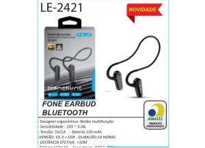 FONE  BLUTOOTH ESORTIVO 2421