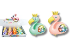 FLAMINGO A CORDA COM LUZ BOX C/12