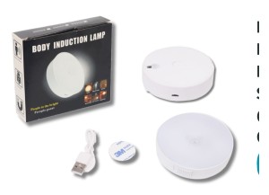 LUMINARIA DE LED PORTATIL C/SENSOR E IMA