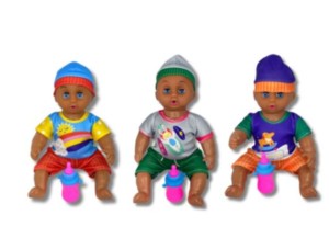 BONECA MUSICAL chupeta DE PLASTICO NA SACOLA