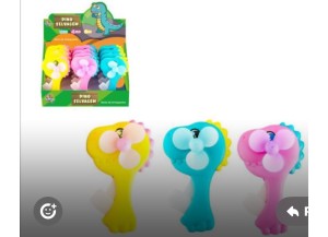 MINI VENTILADOR DINOSSAURO TK-AB6386