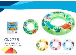 BOIA PEIXINHOS CIRCULAR INFLAVEL 50CM GK2780