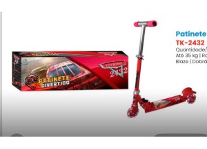 PATINETE CARRO VERMELHO TK-2432