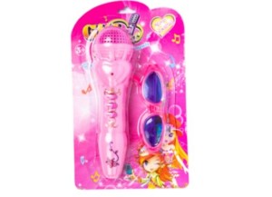 MICROFONE MUSICAL C/OCULOS GK-1256