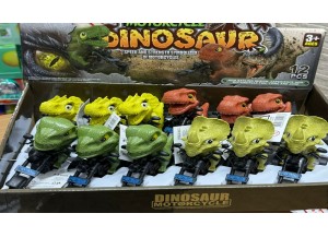 COLEÇÃO 4X4  FRICÇÃO DINOSSAUR NA MOTO  GK2982