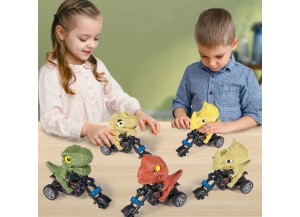 COLEÇÃO 4X4  FRICÇÃO DINOSSAUR NA MOTO  GK2982