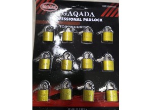 CADEADO 20MM DZ CARTELA