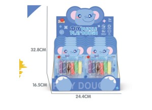 6MASSINHA DE MODELAR C/3 UTENSILIOS GK3052