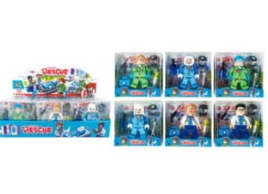 COLEÇÃ  BONECO ESTILO PLAYMOBIL DR MALUCO TK-AB7981