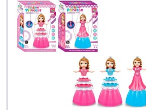 BONECA PRINCESA MUSICAL TK-AB7960