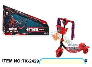PATINETE ARANHA MUSICAL TK-2429